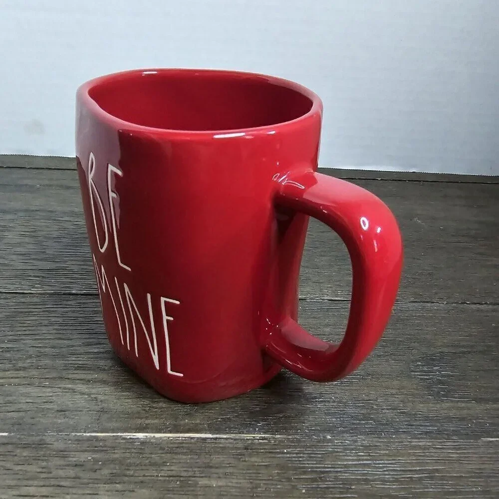 NWT Rae Dunn Artisan Be Mine Red Valentine's Day Coffee Mug 2020